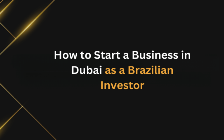 Start a buinsess in Dubai